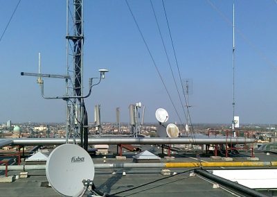 Antenna parabolica dual feed multiutenza | Polizia Municipale di Padova